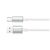 Дата кабель USB 2.0 AM to USB-C 2.0m 3A zinc alloy braided white ColorWay (CW-CBUC099-WT), изображение 3