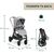 Коляска Chicco 2 в 1 Bellagio 2 Світло-сіра (2900990903252) (87183.40.01), зображення 12