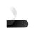 Держатель для кабеля Baseus Peas Cable Clip Black (ACWDJ-01), изображение 3