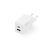 Зарядное устройство Digitus 1xUSB-C + 1xUSB PD45W GaN white (DA-10302)