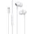 Навушники Vention Echo Lite USB-C In-Ear Wired White (GBBWAV)