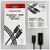 Кабель мультимедийный HDMI M to DisplayPort M 1.8m 4K30Hz black AXAGON (RVD-HI14C2), изображение 6