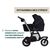 Коляска Chicco Activ3 New 2 в 1 Чорна (2900990892068) (87154.31.01), изображение 8