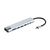 Концентратор 2E USB-C 8-in-1 1xUSB 2.0 + 1xUSB 3.0 + 2xUSB-C PD + HDMI + microSD/SD + 1xRJ45 0.13m gray (2E-W2681), изображение 3