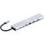 Концентратор 2E USB-C 8-in-1 1xUSB 2.0 + 1xUSB 3.0 + 2xUSB-C PD + HDMI + microSD/SD + 1xRJ45 0.13m gray (2E-W2681)