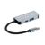 Концентратор 2E USB-C 4-in-1 1xUSB 3.0 + 1xUSB-C PD + HDMI 0.14m gray (2E-W2680), изображение 3