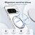 Чохол до мобільного телефона BeCover Aura Fold Google Pixel 9 Pro XL / 10 Pro XL Transparent (715672), зображення 6