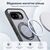 Чохол до мобільного телефона BeCover Aura Fold Google Pixel 9a Black (715665), зображення 7