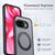 Чохол до мобільного телефона BeCover Aura Fold Google Pixel 9a Black (715665), зображення 8