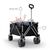Коляска Kinderkraft Rollster Mystic складная туристическая тележка Black (KSROLL00BLK0000) (5902533928736), изображение 4