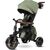 Дитячий велосипед QPlay Comfo Max складаний триколісний Green (T70 ComfoMaxGreen), зображення 3