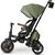 Дитячий велосипед QPlay Comfo Max складаний триколісний Green (T70 ComfoMaxGreen), зображення 7