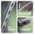 Концентратор AXAGON USB-C 9-in-1 4xUSB 3.2 + 2xUSB-C + HDMI + SD/TF + RJ45 1000Mbps + PD 100W black/gray (HMC-10HLS), изображение 3