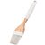 Кисточка кулинарная Ardesto Tasty Baking, 22.3см, силікон, дерево, сірий світлий (AR1561G)