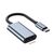Переходник USB-C to HDMI F USB 3.0 4K60Hz dark gray Dynamode (DM-AD-USB-C-HDMI), изображение 2