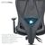 Офісне крісло OfficePro Aero OC490B Black (OC490B), зображення 11