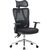 Офісне крісло OfficePro Aero OC490B Black (OC490B), зображення 3