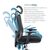 Офісне крісло OfficePro Aero OC490B Black (OC490B), зображення 9