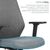 Офісне крісло OfficePro Fusion OC577G Gray (OC577G), зображення 10