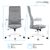 Офісне крісло OfficePro Shift OC545DG Dark Gray (OC545DG), зображення 12