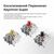 Клавиатура Keychron K10 Max Keychron Super Banana Switch RGB UA Black (K10M-H4-UA), изображение 9