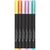 Фломастеры Faber-Castell кисточки Black Edition Pastel пастельных цветов, 6 цветов (32357), изображение 3
