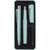 Ручка шариковая Faber-Castell набор ручек POLY Ball Set в металлическом пенале (перо + шарик. ручка), цвет корпуса бирюзовый (32959)