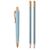 Ручка шариковая Faber-Castell набор шариковая ручка + 2 карандаша Writing Set POLY BALL Urban, цвет голубой (32574), изображение 2