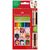 Карандаши цветные Faber-Castell Children of the World 12 кольорів + 3 шт (511514) (32331)