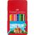 Карандаши цветные Faber-Castell Window Замок, металева коробка, 12 кольорів (115801) (27984)