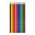 Карандаши цветные Faber-Castell Colour pencils Ergonomics, трифільні, 4 мм, 12 кольорів (116512) (32850), изображение 3