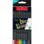 Карандаши цветные Faber-Castell Black Edition colour pencil, тригранні, чорне дерево, 12 кольорів (116412) (31214)