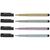 Лайнер Faber-Castell набор капиллярных ручек металликов Pitt Artist Pen Metallic M (1,5 мм) 4 цвета (28940), изображение 3