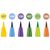 Лайнер Faber-Castell набор капиллярных ручек кисточек PITT Artist Pens Brush Summer vibe, 6 цветов (32108), изображение 3