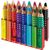 Олівці кольорові Faber-Castell XXL Jumbo Grippy акварельні, потовщені, з м'яким грифелем 16 кольорів+стругачка (110645) (33044), зображення 3
