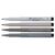 Лайнер Faber-Castell набор капиллярных ручек кисточки Pitt Artist Pen India ink pen, 4 оттенка серого (30338), изображение 3