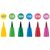 Лайнер Faber-Castell набор капиллярных ручек кисточки PITT Artist Pens Brush Springtime, 6 цветов (32107), изображение 3
