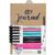Лайнер Faber-Castell набор капиллярных ручек Starter set Bullet Journaling 9 предметов + скетчбук в точку (29104), изображение 2