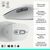 Мышка Logitech Signature Comfort Plus M850L Wireless/USB-C Off-White (910-007716), изображение 2