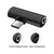 Переходник USB-C M to USB-C F + 3.5mm F black XoKo (AC-205-BK), изображение 3