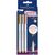Набор маркеров Faber-Castell тонких для декора Goldfaber Creative Marker Metallic Brush, 3 цвета, В (кисть) (33005)