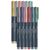 Набор маркеров Faber-Castell тонких металликов для декорирования Metallics Marker M (1,5 мм) 12 цветов (32019), изображение 3