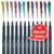 Набор маркеров Faber-Castell тонких металликов для декорирования Metallics Marker M (1,5 мм) 12 цветов (32019), изображение 4
