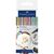 Набор маркеров Faber-Castell тонких металликов для декорирования Metallics Marker M (1,5 мм) 12 цветов (30353)