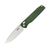 Нож SRM Terrier 140Cr, Green Micarta, Stonewash (258L-MG2), изображение 2