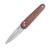 Нож SRM Twin, Brown Micarta, Stonewash (251MB-MN), изображение 4