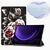 Чохол до планшета BeCover Smart Case Samsung Galaxy Tab S10 FE (SM-X520/SM-X526) 10.9" Black Rose (715923)