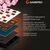 Клавіатура GamePro MK130 V2 Infinity QLAB Sakura Linear RGB USB UA Black (MK130-V2-B-QS), зображення 18