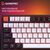 Клавіатура GamePro MK160 V2 Warden QLAB Sakura Linear RGB USB UA Black (MK160-V2-B-QS), зображення 12
