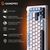 Клавіатура GamePro MK160 V2 Warden QLAB Sakura Linear RGB USB UA White (MK160-V2-BL-QS), зображення 16